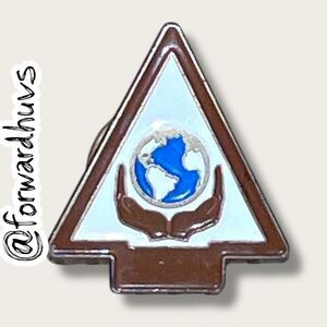Bundle Sale 3 for $15 | Environmental Stewardship Pin – Triangular Enamel Badge